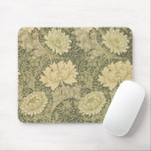 Tapis De Souris Chrysanthème de William Morris (Avec souris)