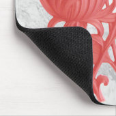 Tapis De Souris Chrysanthème rose (Coin)