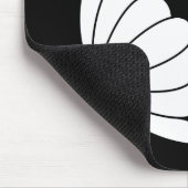 Tapis De Souris Chrysanthèmes trissectés (Coin)