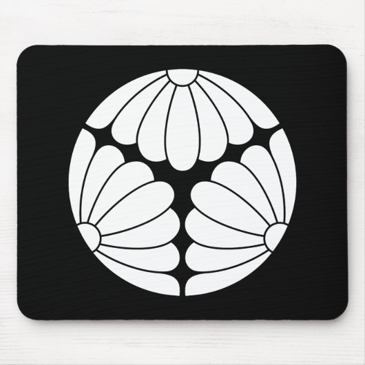 Tapis De Souris Chrysanthèmes trissectés (Devant)