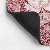 Tapis De Souris Chrysanthemum Maroon, William Morris (Coin)