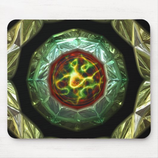 Tapis De Souris Chrystal futuriste X7-10 (Devant)