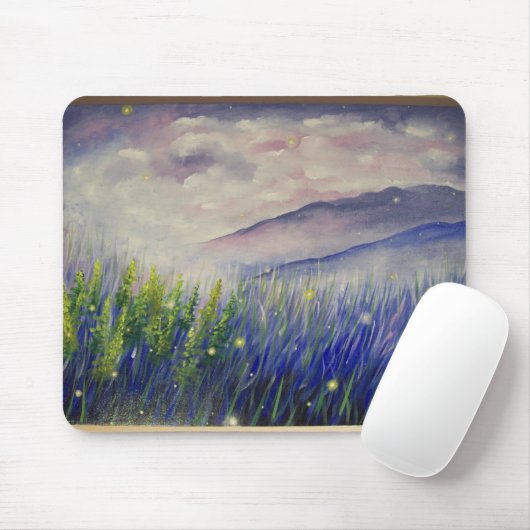 Tapis De Souris Chuchotements de luciole (Avec souris)