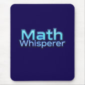 Tapis De Souris Chuchoteur de Maths (Devant)
