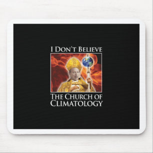 Tapis De Souris church_of_climatology_blk_stkr