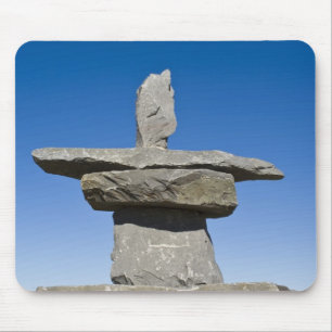 Tapis De Souris Churchill, Manitoba. Inukshuk