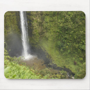 Tapis De Souris Chutes Akaka, côte Hamakua, île d'Hawaï,