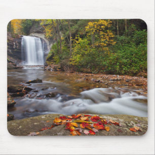 Tapis De Souris chutes de Looking Glass Forêt nationale de Pisgah