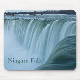 Tapis De Souris Chutes du Niagara avec le texte