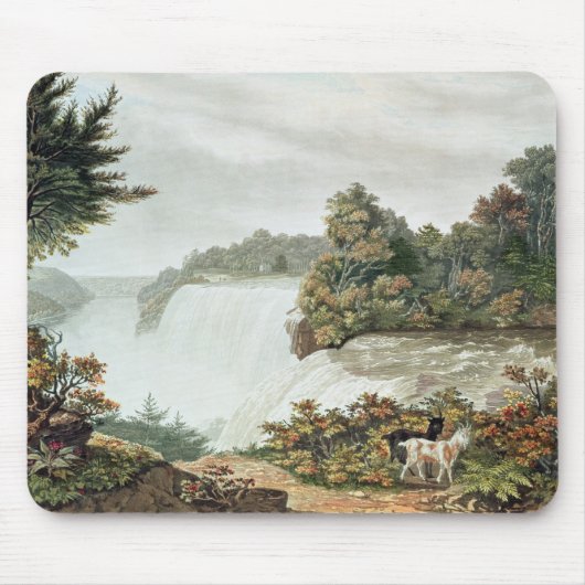 Tapis De Souris Chutes du Niagara, d'île de chèvre (Devant)