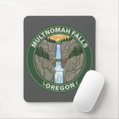 Tapis De Souris Chutes Multnomah Oregon (Avec souris)