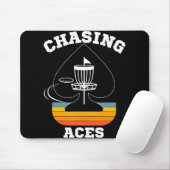 Tapis De Souris Cible de golf à disque Chasing Aces Vêtements de s (Avec souris)