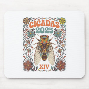 Tapis De Souris Cicada Brood Xiv Été 2025 Réunion Tour d'été 2025