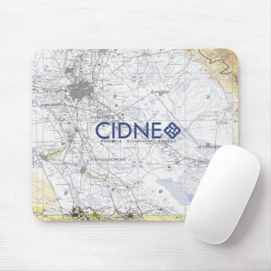 Tapis De Souris CIDNE ISS Mousepad (Avec souris)
