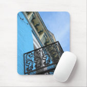 Tapis De Souris Ciel bleu et bâtiment (Avec souris)