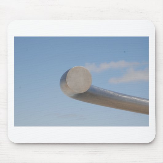 Tapis De Souris Ciel bleu métallique (Devant)