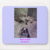 Tapis De Souris Ciel d'animal familier (Devant)