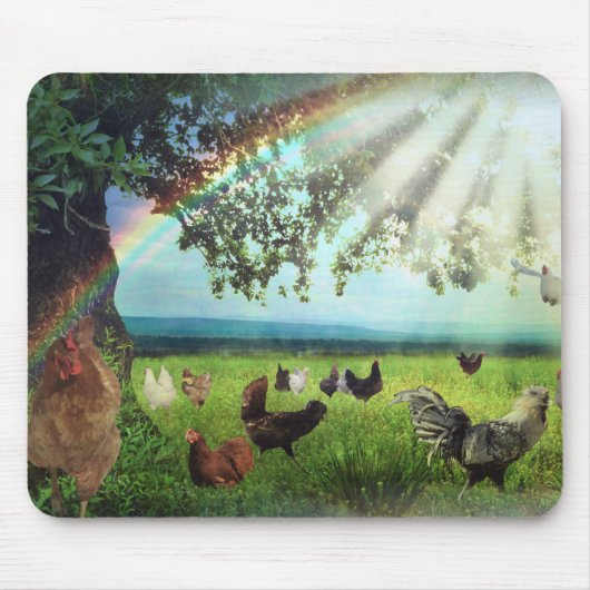 Tapis De Souris Ciel de poulet (Devant)