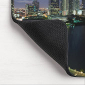 Tapis De Souris Ciel de ville élevé de Brickell Key (Coin)