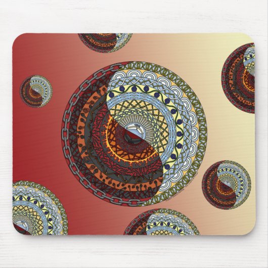 Tapis de souris Ciel et Enfer (Devant)