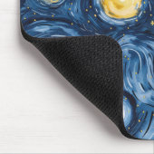 Tapis De Souris Ciel nocturne étoilé (Coin)