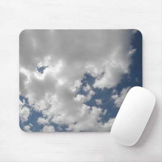 Tapis De Souris Ciel nuageux Mousepad (Avec souris)