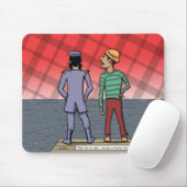 Tapis De Souris Ciel plaid (Avec souris)