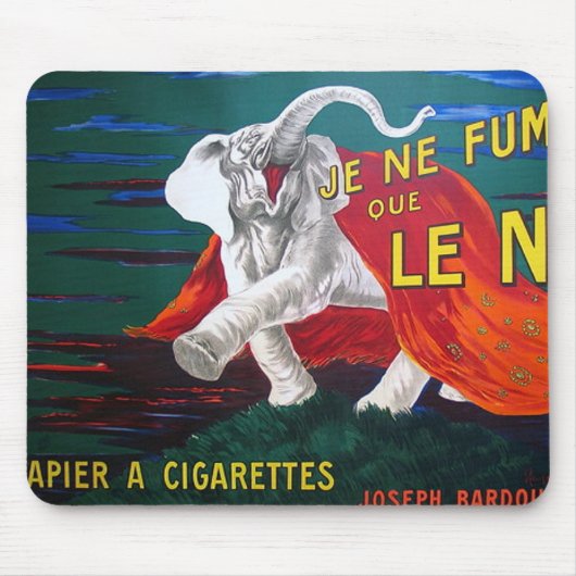 Tapis De Souris cigarettes éléphantes-1900 (Devant)
