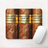 Tapis De Souris Cigars cubains Habana Mousepad (Avec souris)