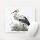 Tapis De Souris Cigogne (Avec souris)