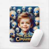 Tapis De Souris CIMARRON ~ Aliens ~ Mousepad (Avec souris)