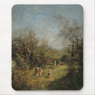 Tapis De Souris Cimetière abandonné à Goisern