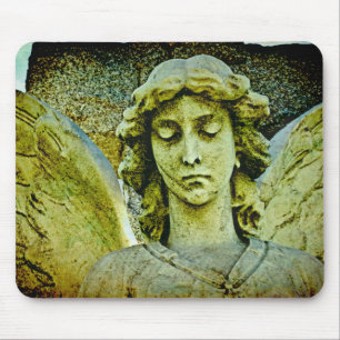Tapis De Souris Cimetière Art des Anges Gardiens