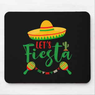 Tapis De Souris Cinco De Mayo Faisons la Fête Party Mexicain Cinco