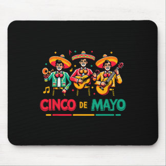 Tapis De Souris Cinco De Mayo Fiesta Amusant Famille Match 5 De Ma