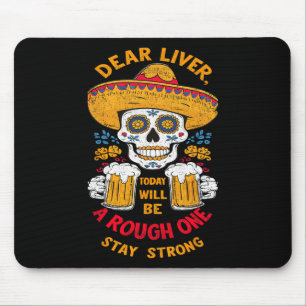 Tapis De Souris Cinco De Mayo Fiesta Cher Foie Aujourd'Hui Sera Un
