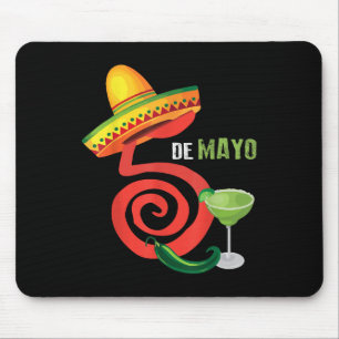 Tapis De Souris Cinco De Mayo Fiesta Design Camisa 5 De Mayo Viva