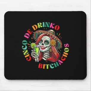 Tapis De Souris Cinco De Mayo Funny Parti Mexicain Cinco De Drinko