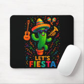 Tapis De Souris Cinco de mayo mexican cactus party funny letsCinco (Avec souris)