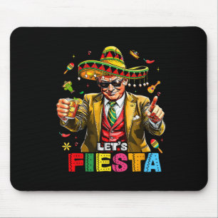 Tapis De Souris Cinco De Mayo Trump Taco Drôle Mexicain Trump Allo