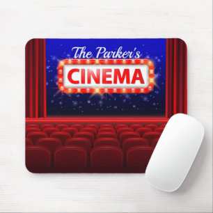Tapis De Souris Cinéma Personnalisé Cinéma Salle Familiale