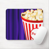Tapis De Souris Cinéma Popcorn (Avec souris)