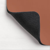 Tapis De Souris Cinnamon tout simplement élégant Brown Personnalis (Coin)
