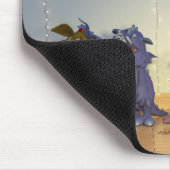 Tapis De Souris Cinq petits dragons (Coin)