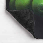 Tapis De Souris Cinq pommes vertes (Coin)