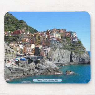 Tapis De Souris Cinque Terre, Ligurie, Italie
