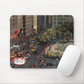 Tapis De Souris Cinquième avenue par John Falter (Avec souris)