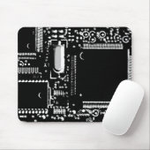Tapis De Souris Circuit B&W 2 mouspad (Avec souris)