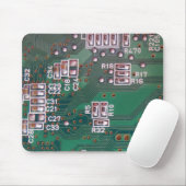 Tapis De Souris Circuit Board Mousepad (Avec souris)