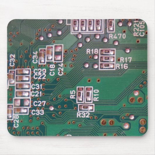 Tapis De Souris Circuit Board Mousepad (Devant)